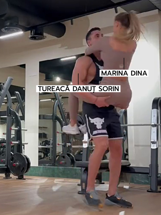 Marina Dina, îndrăgostită de antrenorul personal de fitness