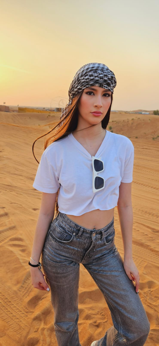 Ariana Raisa Andra Dinu, în Dubai