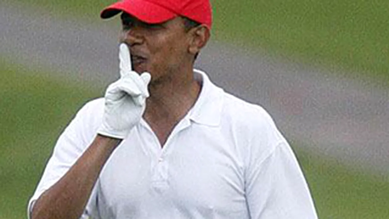 Barack Obama, la golf inainte de asasinarea lui Osama