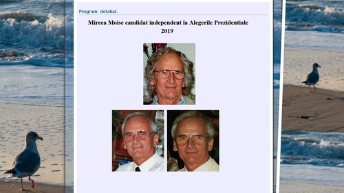 S-a anunţat primul candidat la alegerile prezidenţiale din 2019. Promite săptămâna de lucru de şase zile, armata obligatorie şi schimbarea capitalei României