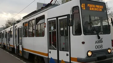 Linia tramvaiului 41, blocată! Ce s-a întâmplat în această dimineaţă în Capitală
