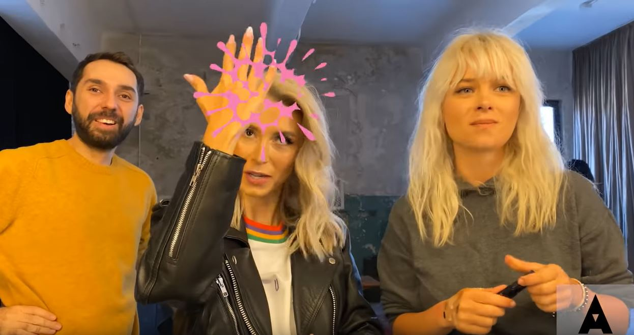 Andreea Bălan s-a dat de gol pe platourile de filmare în legătură cu problemele pe care le are cu George Burcea: “Balamucul de acasă”