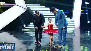 Andra: Esti papusa vie de la Romanii au talent Cea mai dulce balerina a ascuns o durere mare: Am fost la medic