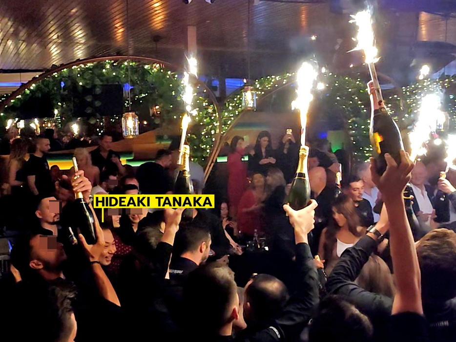 Milionarul japonez, petrecere faraonică la NUBA (SURSA FOTO: CANCAN.RO)