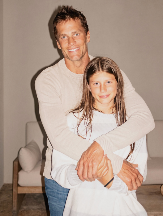Tom Brady și fiica sa, sursa-captură social media Tom Brady