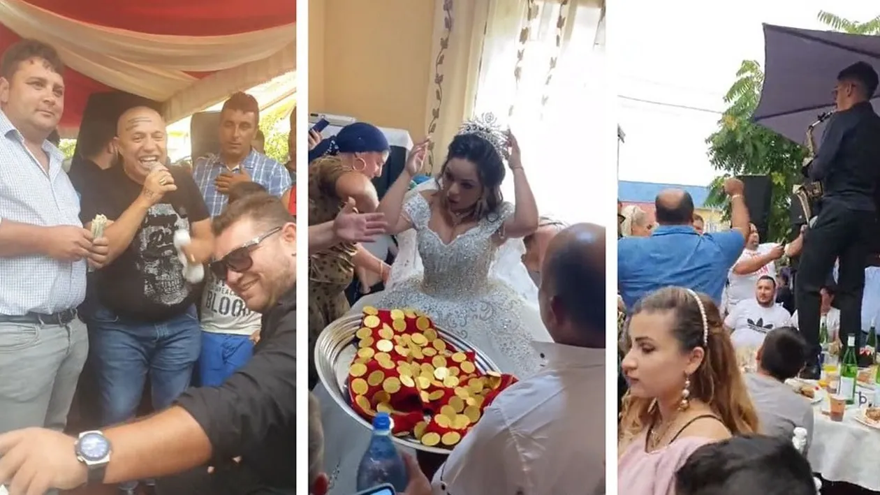 Nicolae Guță și Armin Nicoară, în mijlocul invitaților la o nuntă în Potcoava unde nu s-a ținut cont de nicio măsură împotriva noului coronavirus. S-au dat amenzi de 125.000 de lei