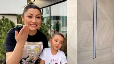 VIDEO / Andra Măruță și fiica ei, surpriză emoționantă pentru fani, în plină pandemie: „Sper să vă placă acest...”