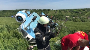 Dezvăluirea primului om care a ajuns la elicopterul brăbușit: ”I-am dat telefonul pilotului să…”