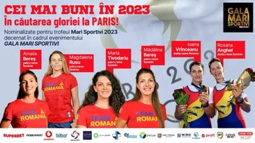 Gala Mari Sportivi ProSport 2023. Canotoarele de la patru rame și dublu rame feminin au un singur obiectiv: medalia de aur la Jocurile Olimpice de la Paris