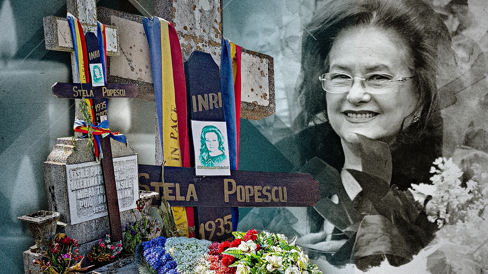 Cum arată mormântul Stelei Popescu în ajunul Învierii