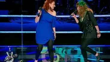 Doua dintre concurentele de la Vocea Romaniei au facut varza piesa Rihannei Only Girl In The World! Andra: Sunt o vaca proasta!