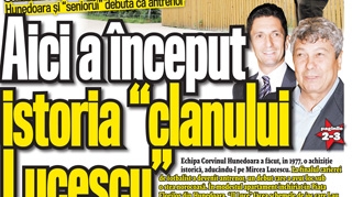 A aparut noul CANCAN de WEEKEND! Citeste despre inceputurile istoriei "clanului Lucescu"