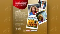 ProSport 25 – 2008. Egali cu campionii lumii la Euro. Triumful Alinei Dumitru la judo,  la Olimpiadă, Maratonul de aur al Constantinei Diță și solul magnific al Sandrei Izbașa