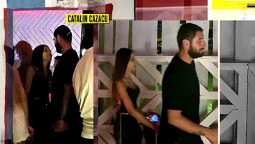 Cătălin Cazacu s-a făcut „invizibil” în club, cu o brunetă super sexy