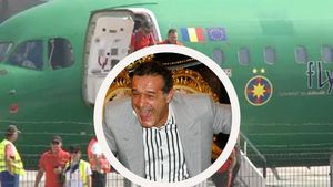 Cum arăta avionul privat al lui Gigi Becali. Imagini nemaivăzute din aparatul de zbor al latifundiarului din Pipera