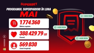 (P) Peste 500.000 de useri inspirați și SuperPremii în Clubul SuperPariorilor!