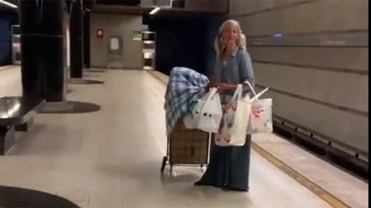 Scene ireale la metrou! A văzut această cerșetoare pe peron și s-a apropiat de ea. Ce a urmat întrece orice imaginație