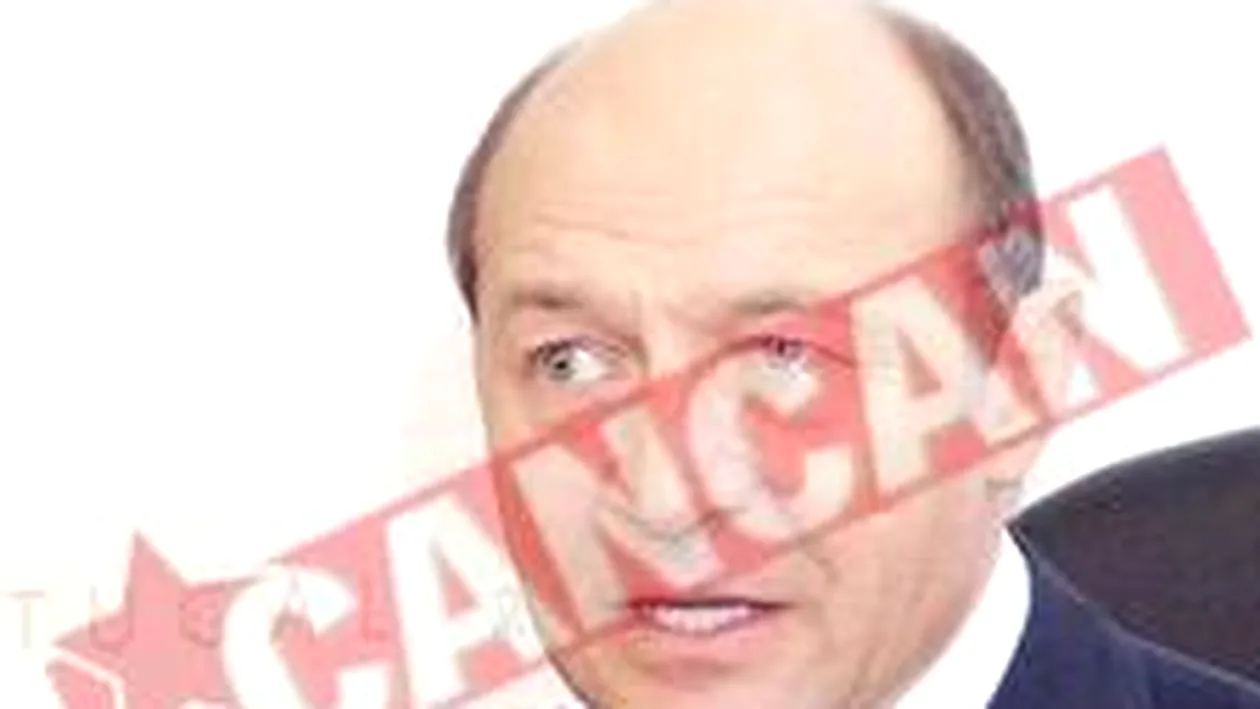 Basescu a intrat in renovari