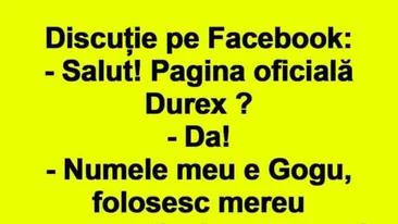 BANCUL ZILEI | Gogu și pagina oficială Durex