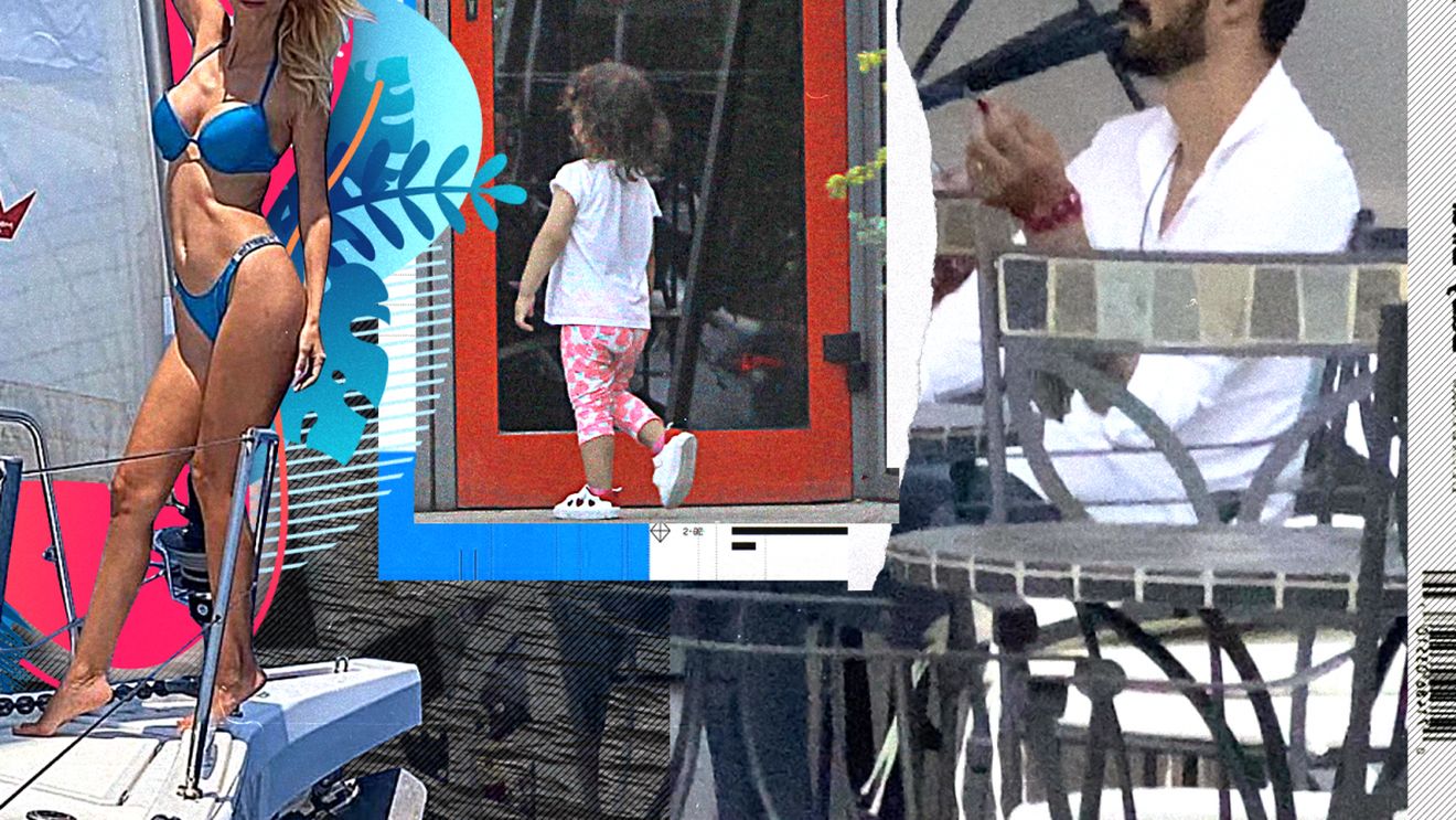 Andreea Bălan cu iubi în insulele Greciei, George Burcea cu fetița la un… trabuc