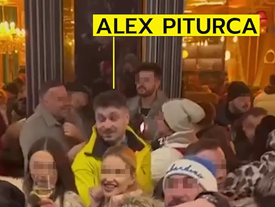 Fiul lui Victor Pițurcă a spart banii la Nuba. Foto: TikTok