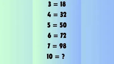 Test de inteligență | Numai oamenii cu IQ peste 110 pot rezolva exercițiul în doar 7 secunde