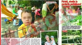 A iesit la joaca si a ajuns la spital