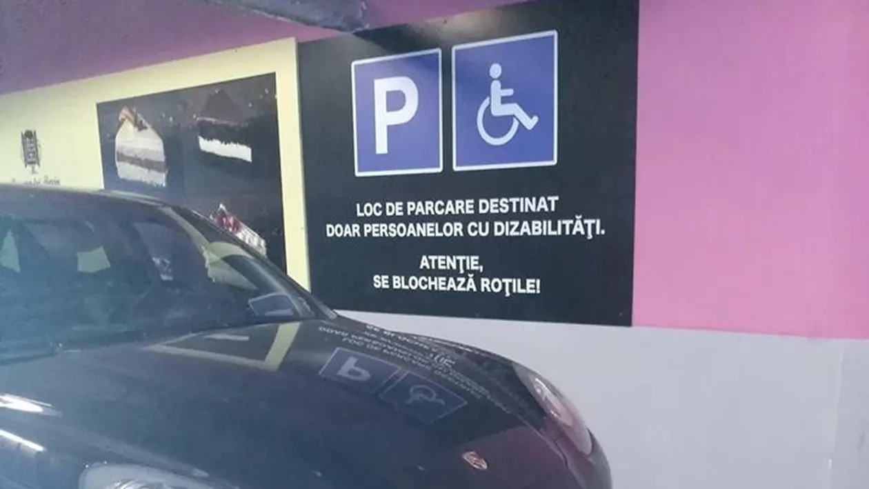 Nesimțire fără margini! Unde și-a parcat un șofer mașina, pentru a ajunge mai repede la mall