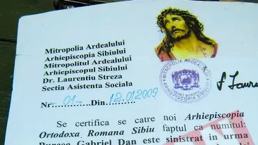 Cersetor cu diploma de la Mitropolia Ardealului