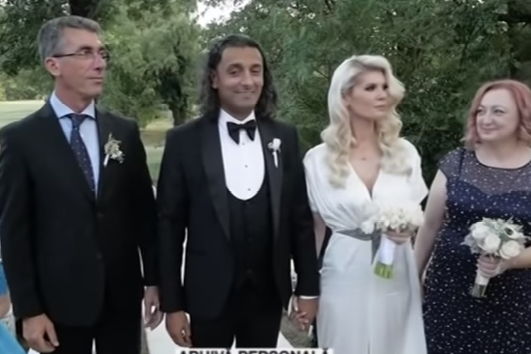 Diana Matei și Marian Cleante s-au căsătorit, în secret, după 15 ani de relație! Imagini fabuloase de la nuntă