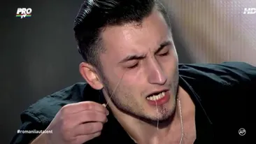 Numar socant la Romanii au Talent! A inghit un ac de cusut si...!Vezi ce reactie au avut juratii