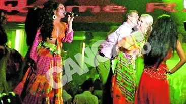 Mazare a facut show pe scena cu Clejanii. Sub privirile consilierului regelui saudit