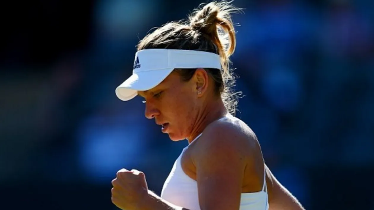 Felicitări SIMONA HALEP! Jucătoarea de tenis a învins-o pe KIKI BERTENS şi s-a calificat în optimi la Wimbledon 