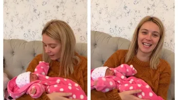 Diana Dumitrescu, filmată cu bebelușul de câteva zile în brațe. Mărturisirile actriței