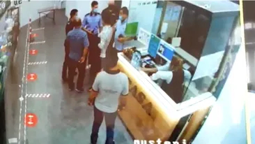 Imaginile de pe camerele de supraveghere cu scandalul provocat de cei 2 deputați PSD: „Totul este un abuz...”. VIDEO