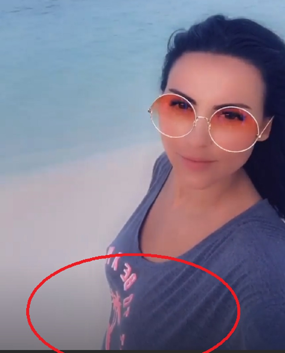 Lavinia Pîrva își pune sarcina în pericol! Bruneta a avut parte de senzații tari într-o vacanță exotică