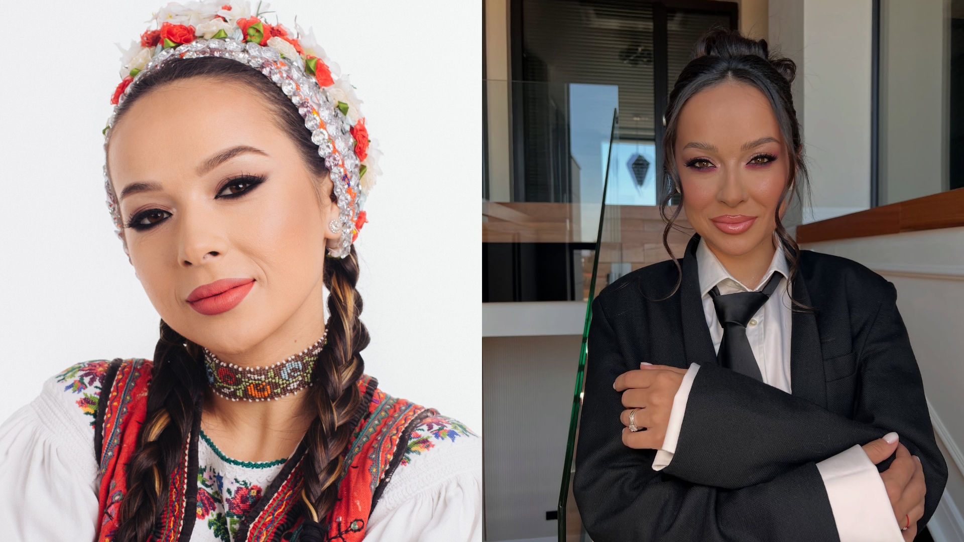 Vlăduța Lupău, apariție spectaculoasă la botezul fetiței lui Culiță Sterp. Ce mesaj a publicat artista