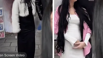 Gender reveal-ul care a devenit viral! Același bărbat a apărut cu două femei diferite: „Are frate geamăn?”