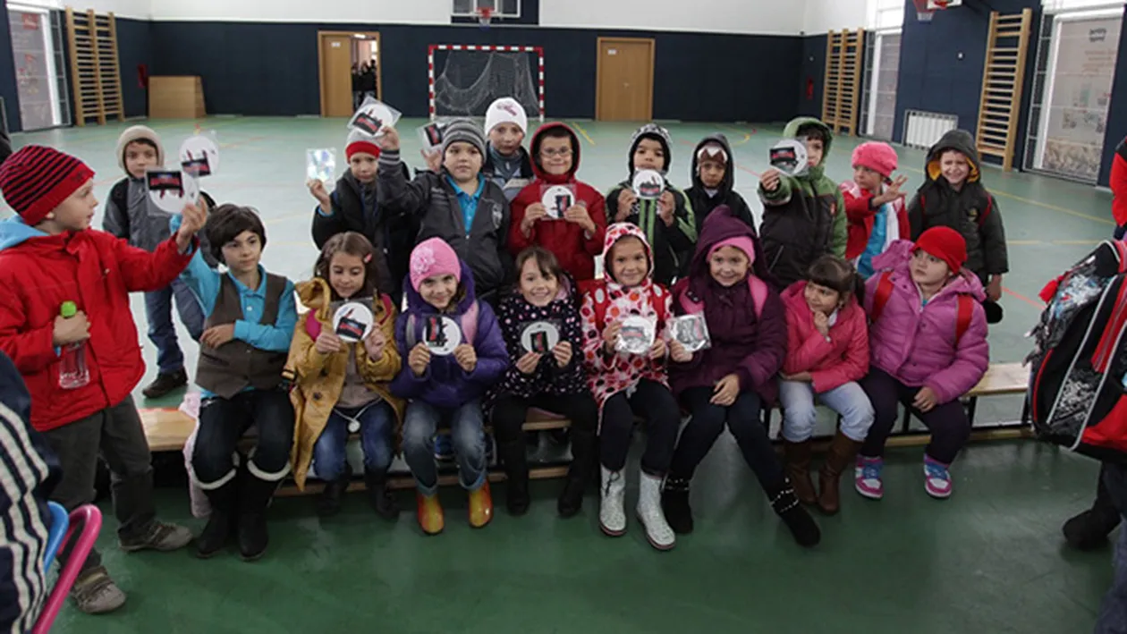 Copiii din scolile din Capitala au avut parte de o surpriza de proportii! Cu cine s-au putut intalni