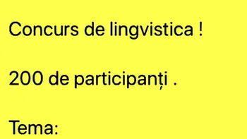BANC | 200 de participanți la concursul de lingvistică