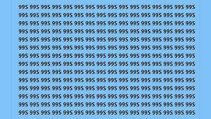 Test de perspicacitate | Ești genial dacă poți găsi numărul 999 în maximum 9 secunde