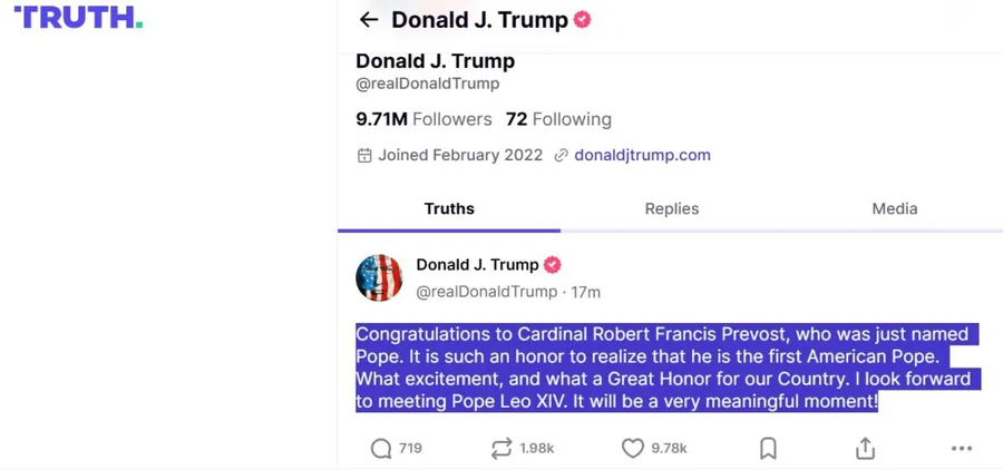 Prima reacție a lui Donald Trump