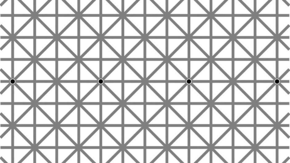 Iluzia optică ce a "păcălit" 2 milioane de oameni. Câte puncte negre vedeţi în imagine?
