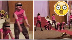 Momente indecente cu fetite de 12 ani pe o scena de la Balul Bobocilor din Roman. Ce fredoneaza copilele in timp ce danseaza a socat pe toata lumea