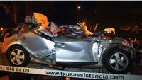 Doi handbalişti de 19 ani au murit pe loc, într-un accident de circulație. Alţi doi au fost răniţi