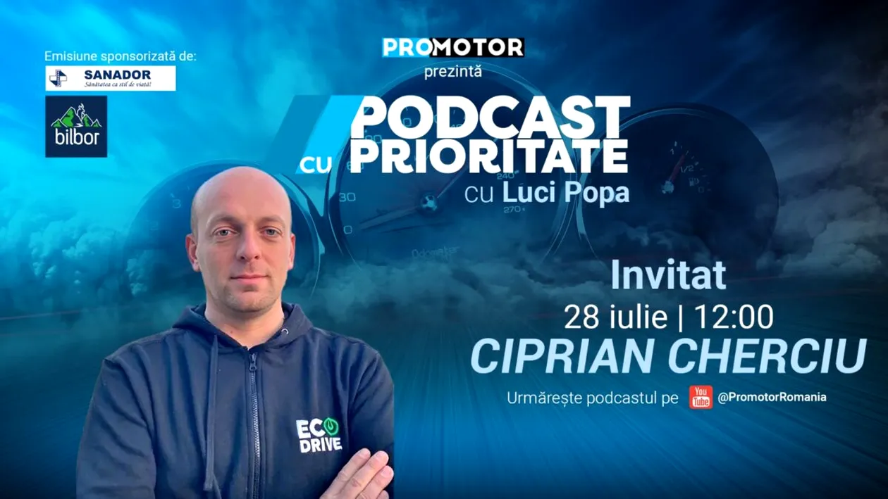 Ciprian Cherciu (EcoDrive) la „Podcast cu Prioritate” #79 by ProMotor. Despre Rabla 2025 și primul incident de hacking al sistemului FSD al unei Tesla la Chișinău