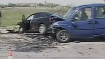 Accident grav pe soseaua de centura, in Chitila