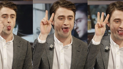 Magie? Ia uite ce stie sa faca "Harry Potter" cu limba!