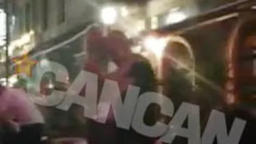 S-au certat la cutite in strada si tot in strada s-au impacat! Lora si Dan au dansat ca nebunii in vazul lumii!