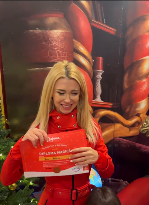 Andreea Bălan a plecat în Laponia, alături de Victor Cornea și de fetițele ei/ Sursa foto: Instagarm
